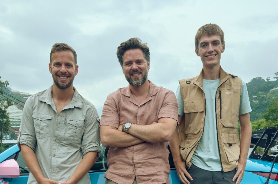 <p>James Engelsman, Thomas Holland and Francis Bourgeois are the new hosts of ‘The Grand Tour’</p>