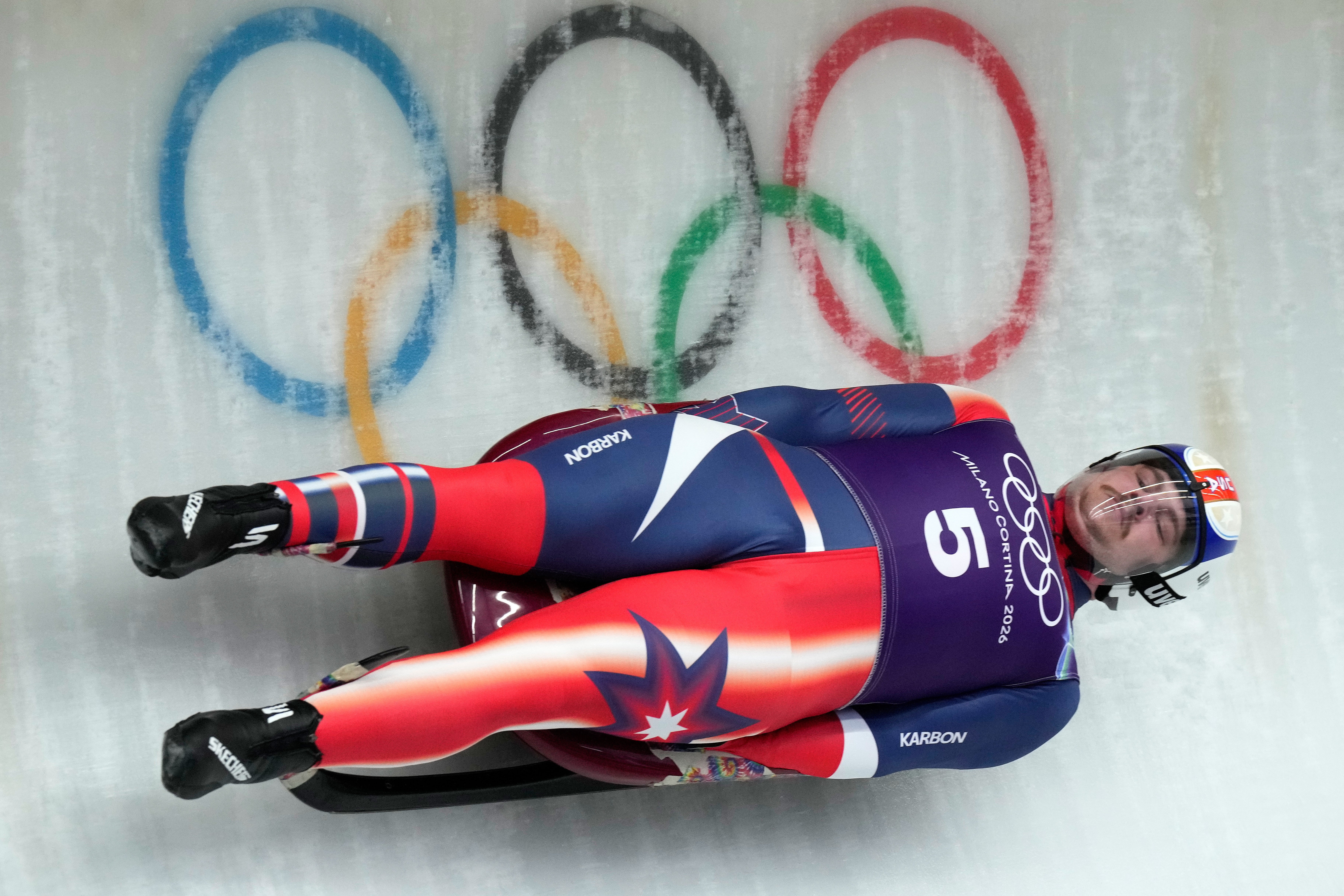 APTOPIX Milan Cortina Olympics Luge