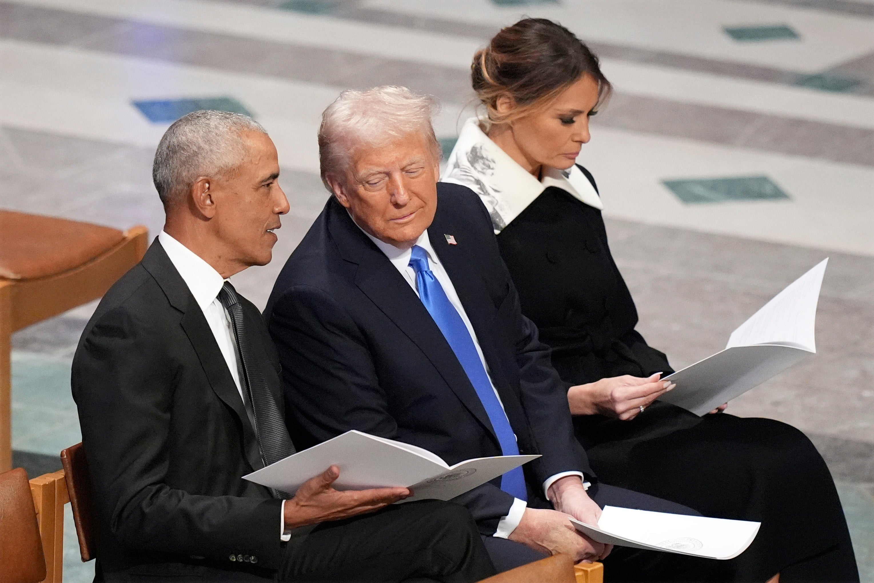 Michelle Obama was also notably absent from the 2025 state funeral of former President Jimmy Carter