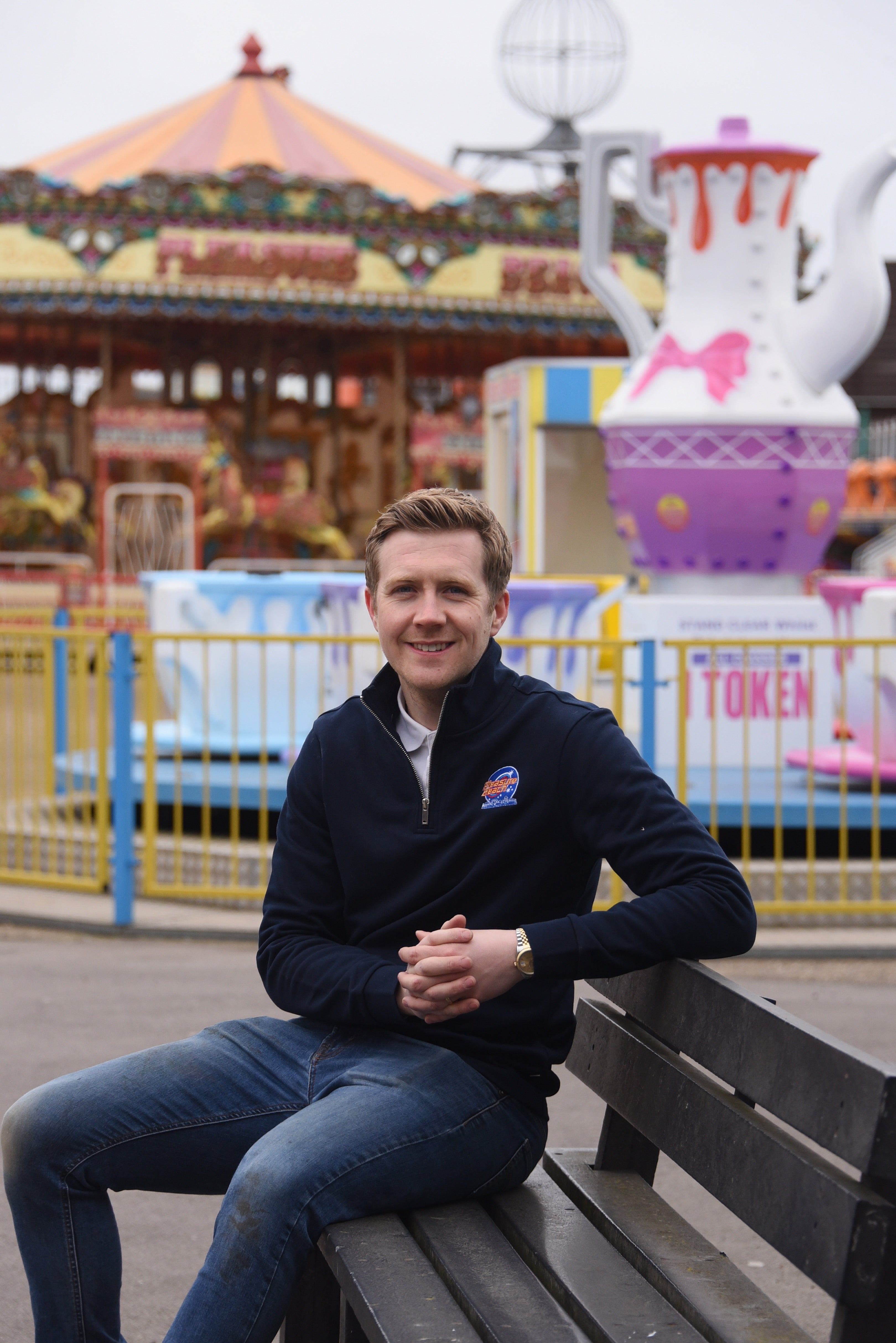 Director Jamie Jones of Pleasure Beach at Great Yarmouth