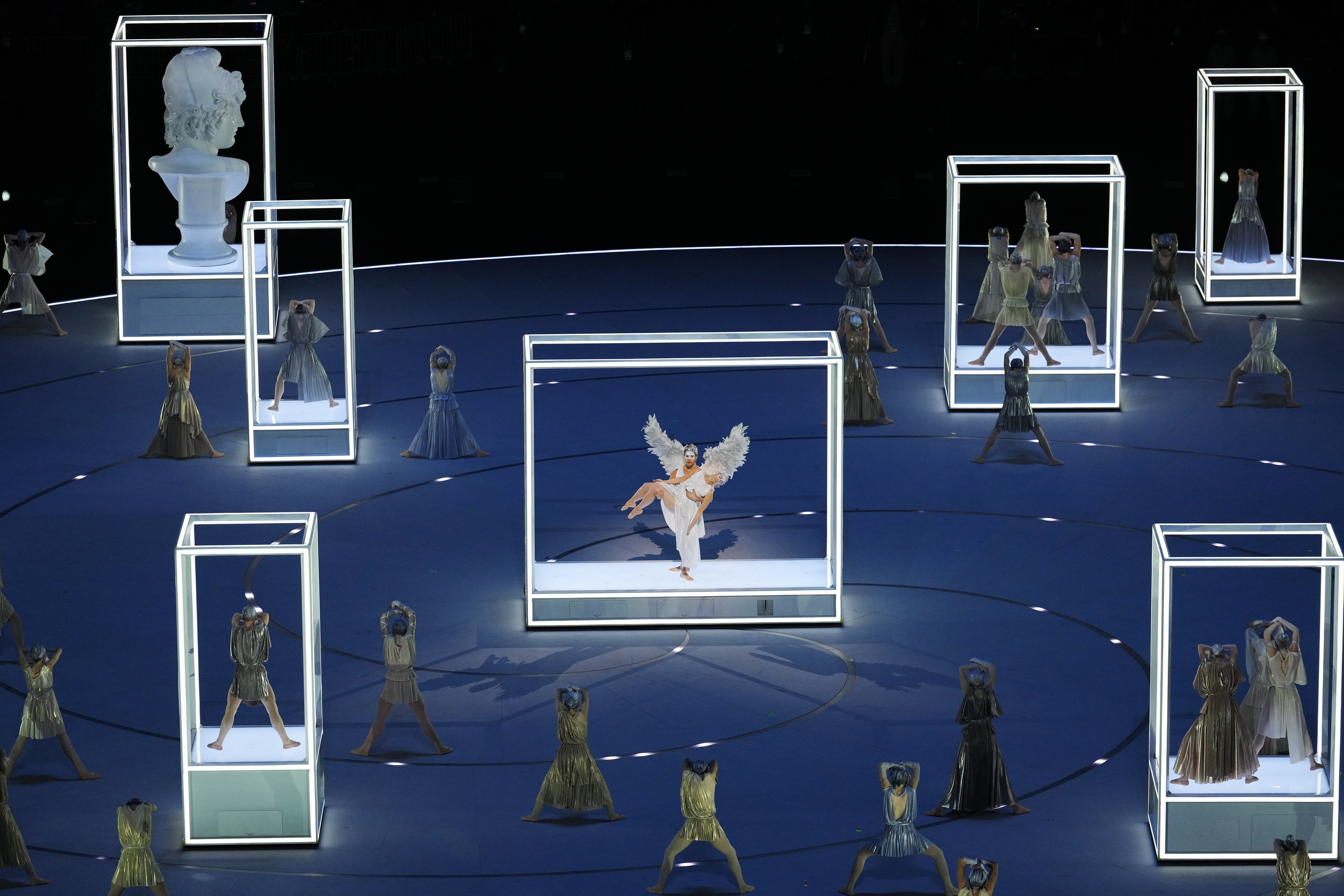 Performers during the Opening Ceremony