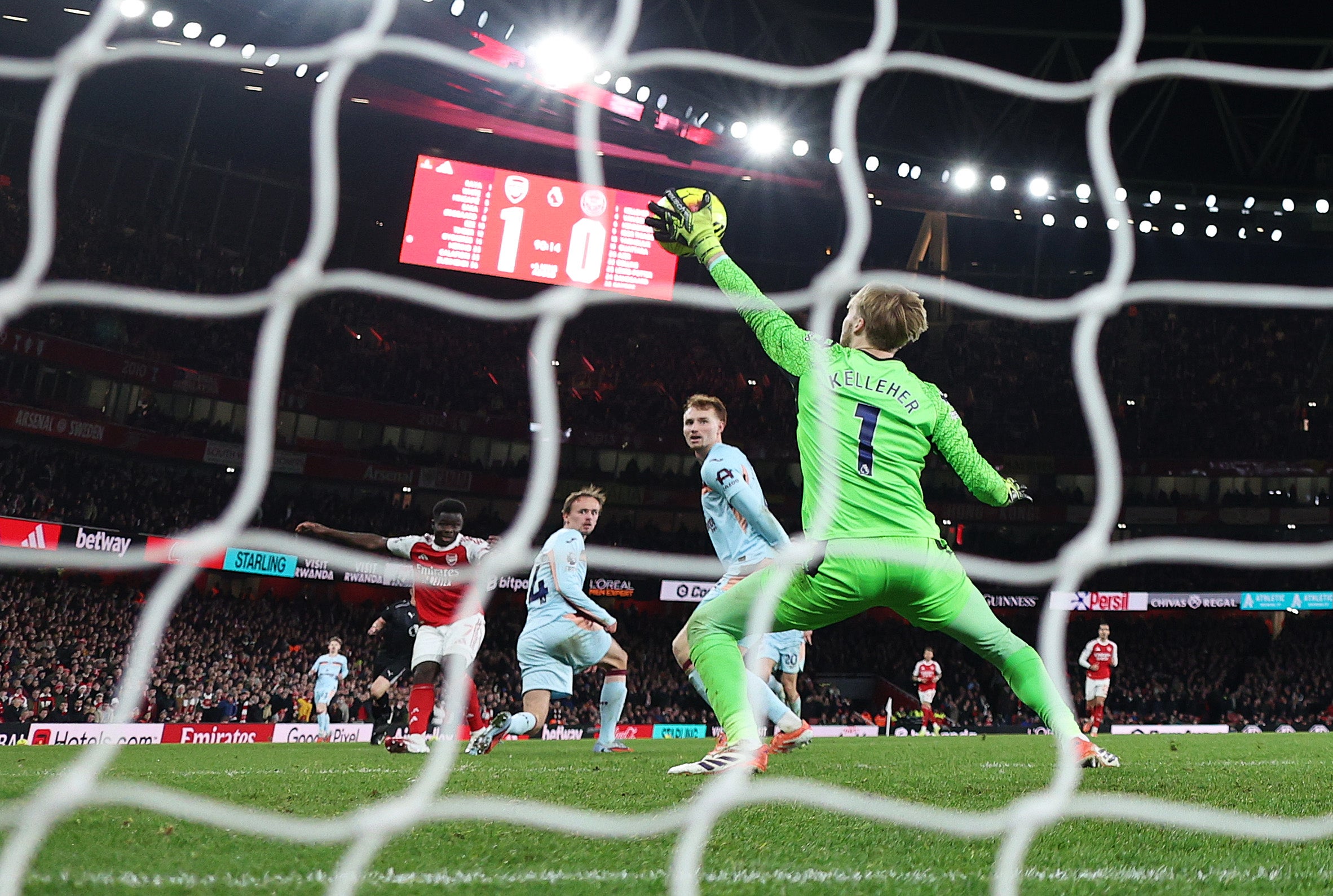 Kelleher is one of the most rounded goalkeepers in the Premier League