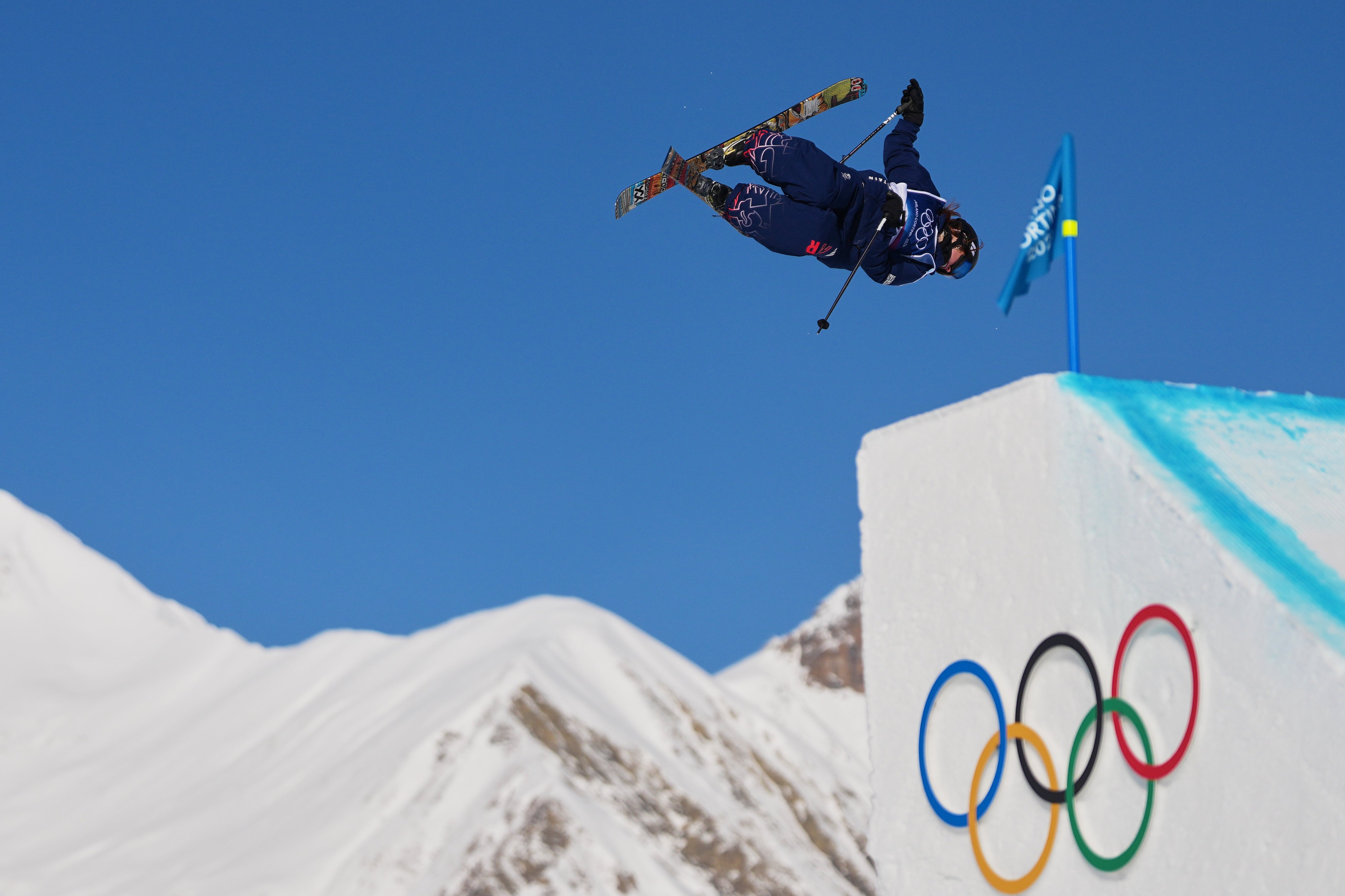 Muir slightly improved on her second run in qualifying