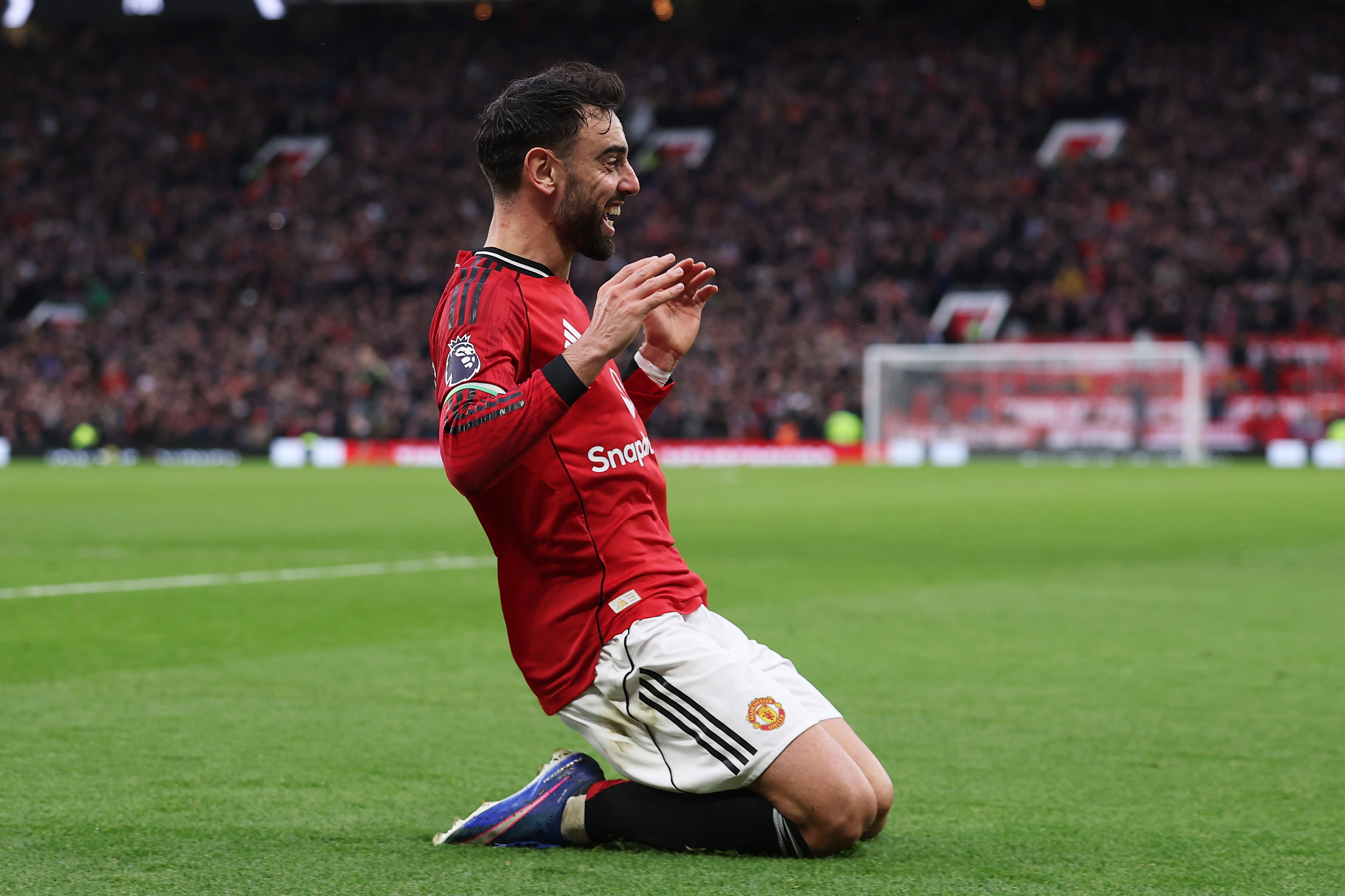 Fernandes netted United’s second late in the game