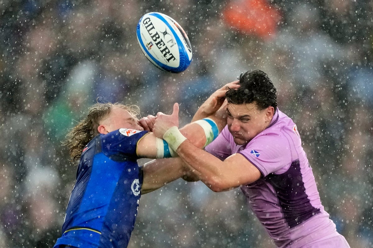 Italy v Scotland live: Scots struggling badly in Six Nations opener in rainy Rome