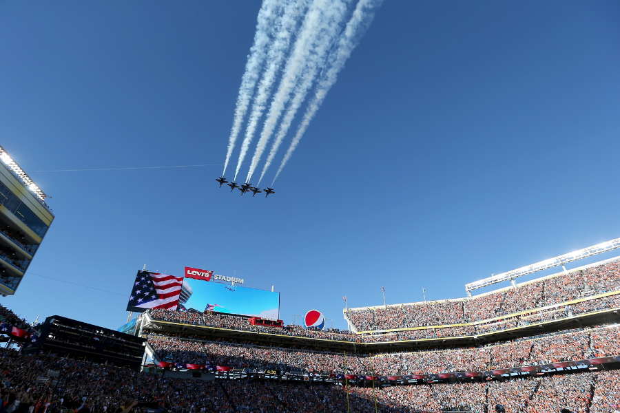 The Air Force did not specify what assignments the F-22s will be used for on Super Bowl Sunday, but they recently supported Operation Midnight Hammer in Iran and early-year strikes on ISIS in Syria