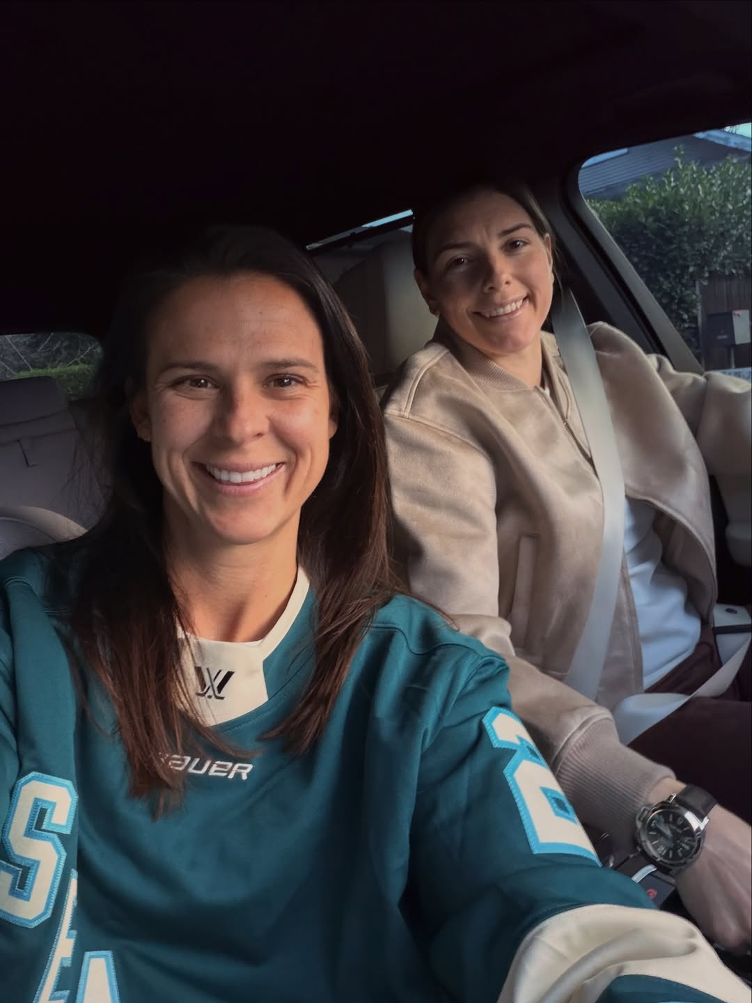 Brittany Bowe met her partner, Hilary Knight, at the 2022 Winter Olympics