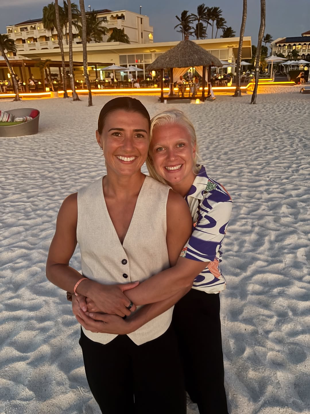 Nicole Silveria and Kim Meylemans are competing in the women’s skeleton event