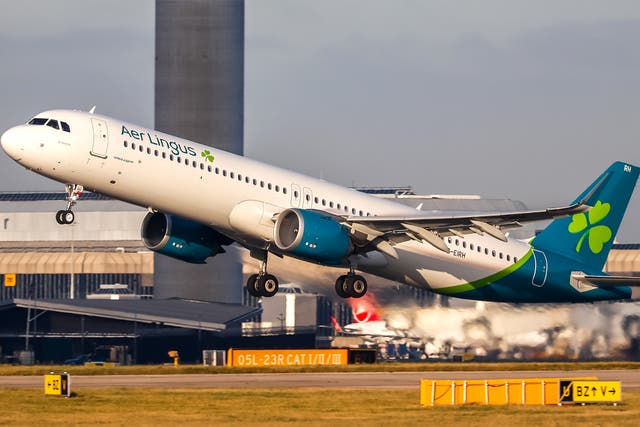 <p>Aer Lingus will end its Manchester transatlantic operation by the end of March</p>