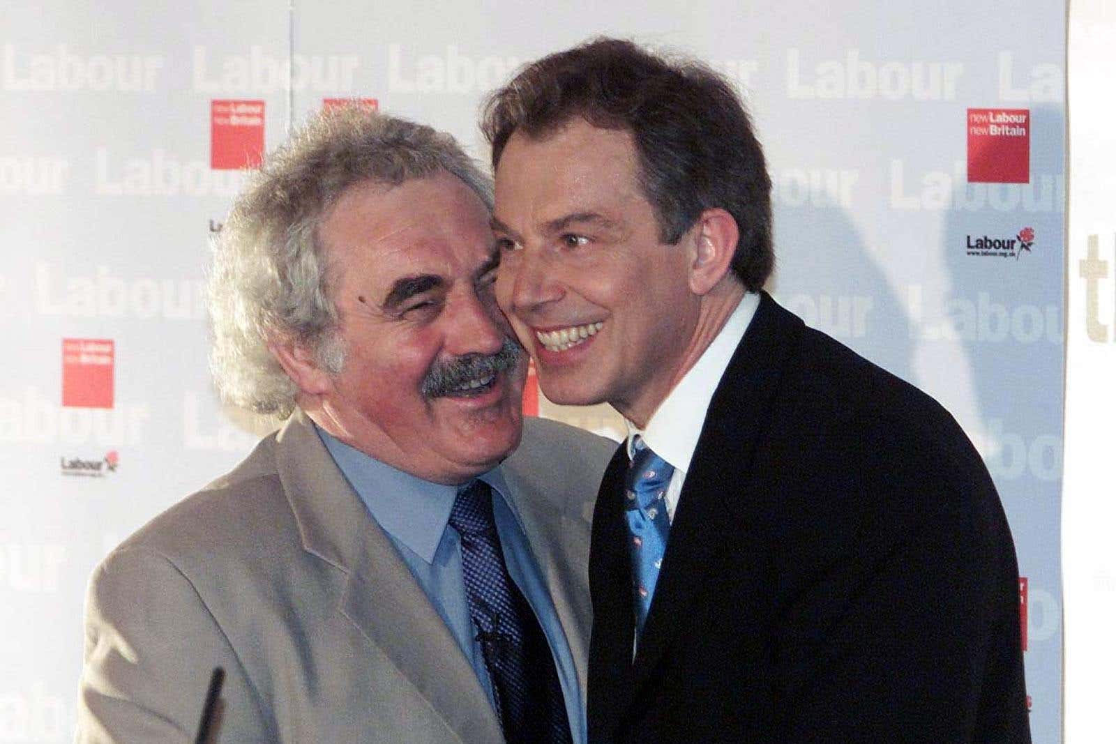 John Burton (left) also served as chairman of Sedgefield Labour Party and a borough councillor