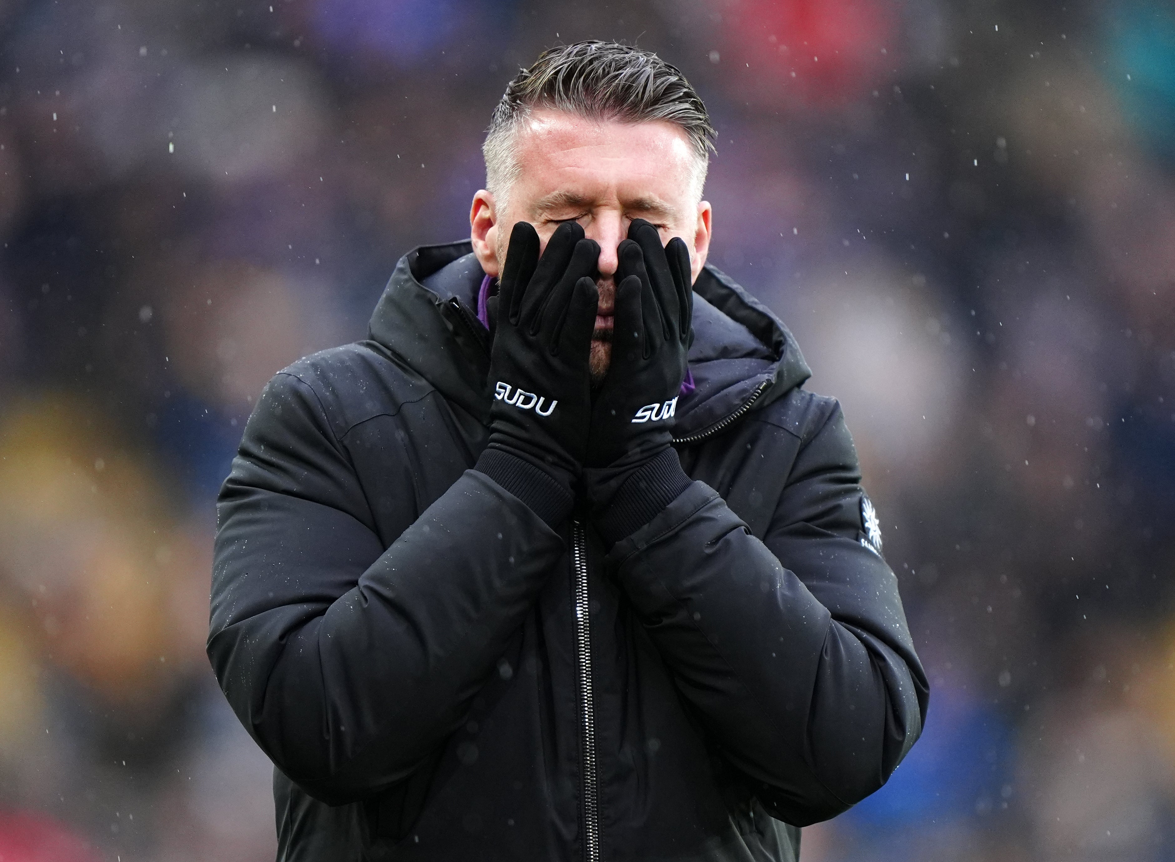Wolves manager Rob Edwards was left frustrated (Bradley Collyer/PA)