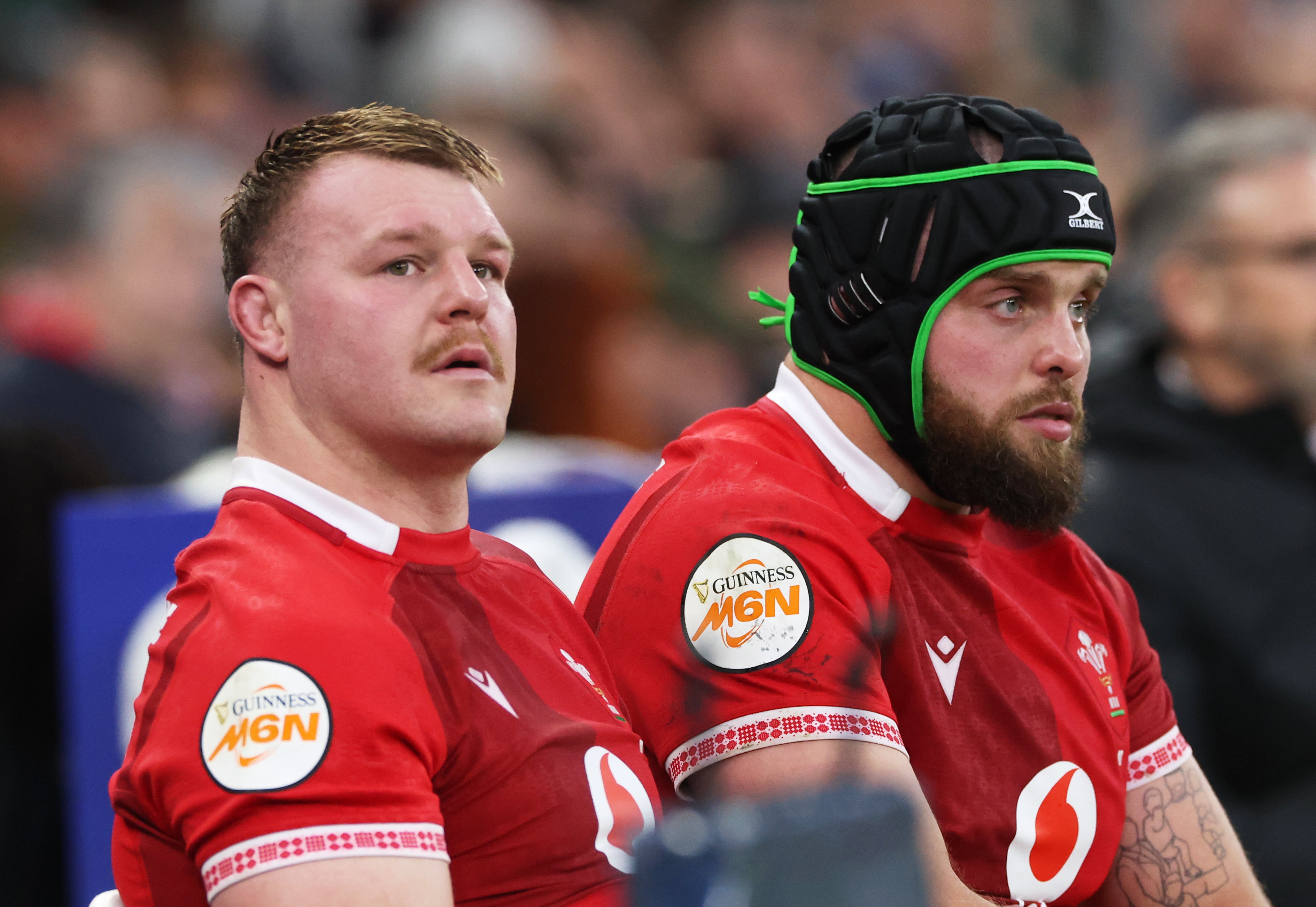 Dewi Lake (left) admitted Wales let themselves down