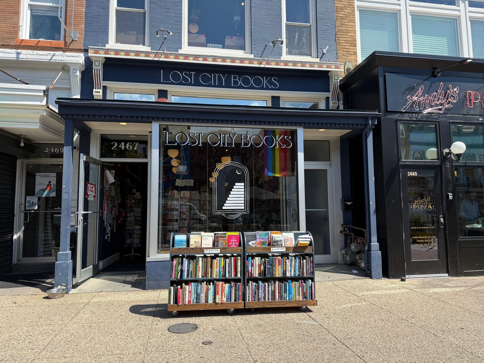 Lost City Books has a great selection of pre-loved books, including rare editions