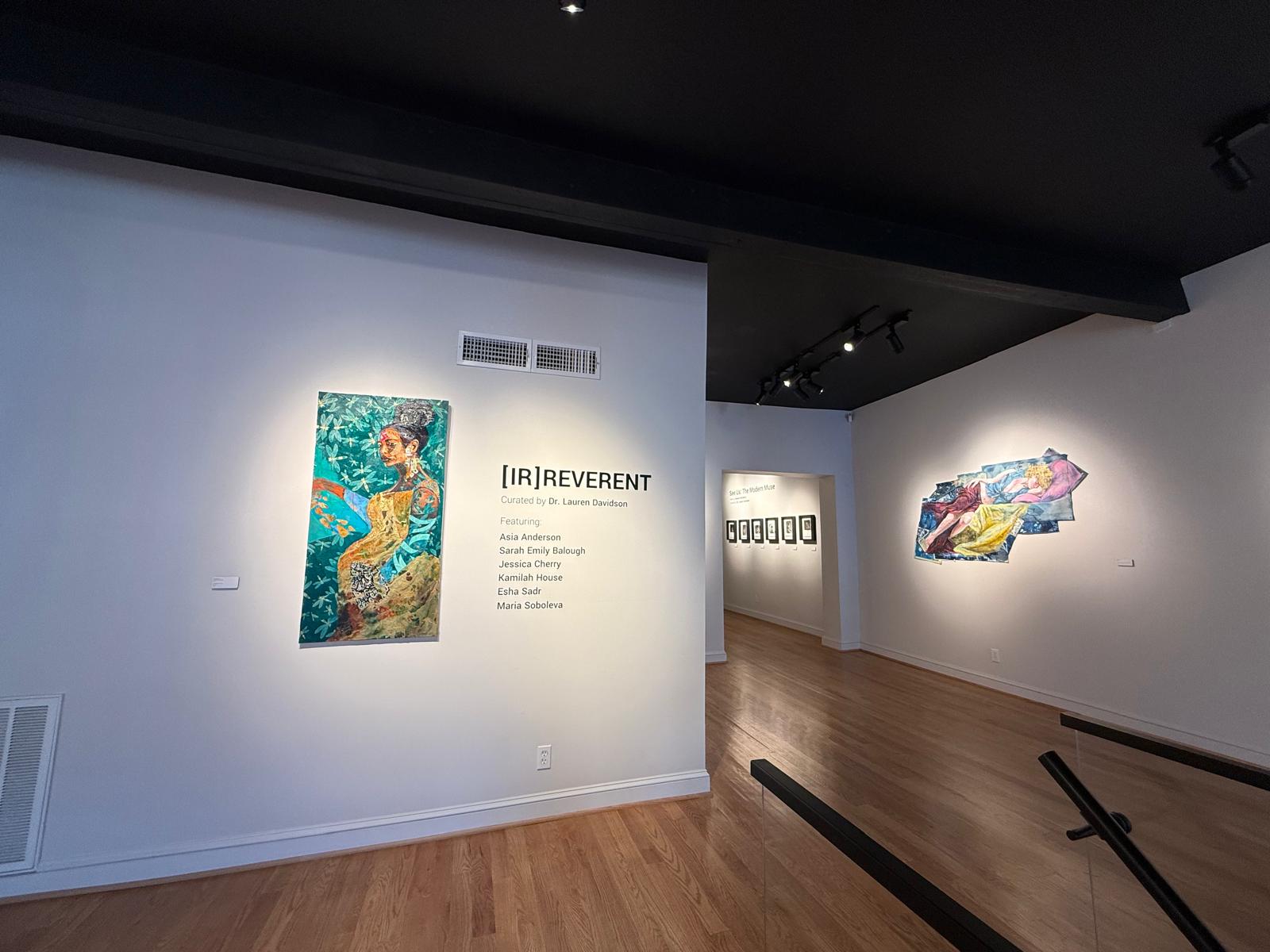 The DC Arts Center is a cosy space with rotating exhibitions