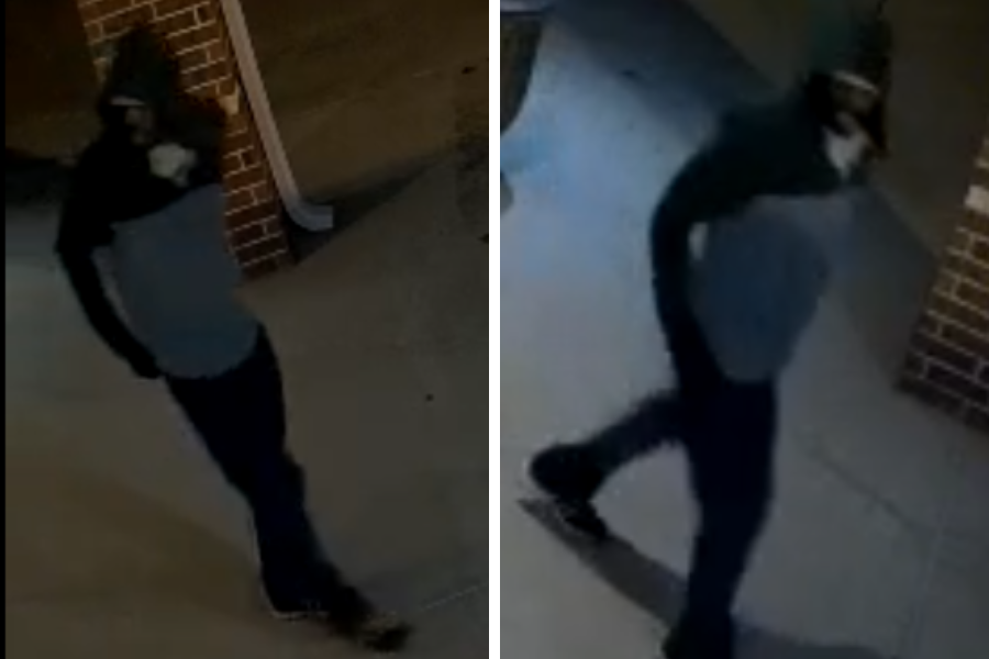 Oklahoma City police released these photos of the male suspect who is accused of stabbing Linda Hollrah in a Sonic Drive-In restaurant