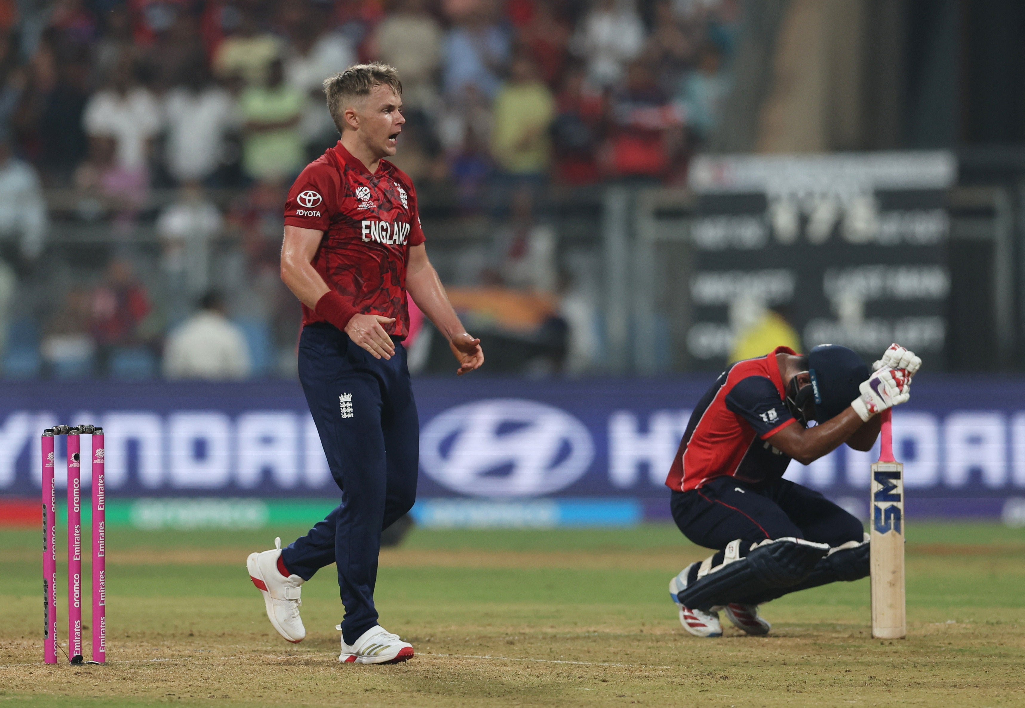 England survived a scare in their T20 World Cup opener