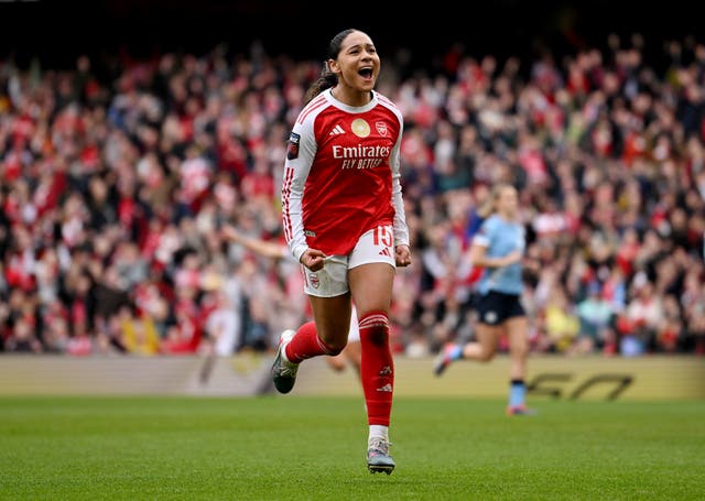 <p>Olivia Smith’s strike proved the difference against the league leaders</p>