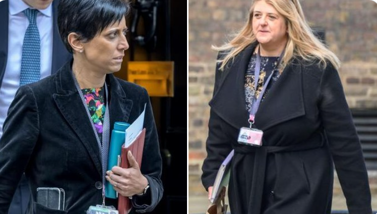 Vidhya Alakeson and Jill Cuthbertson are the new Downing Street chiefs of staff