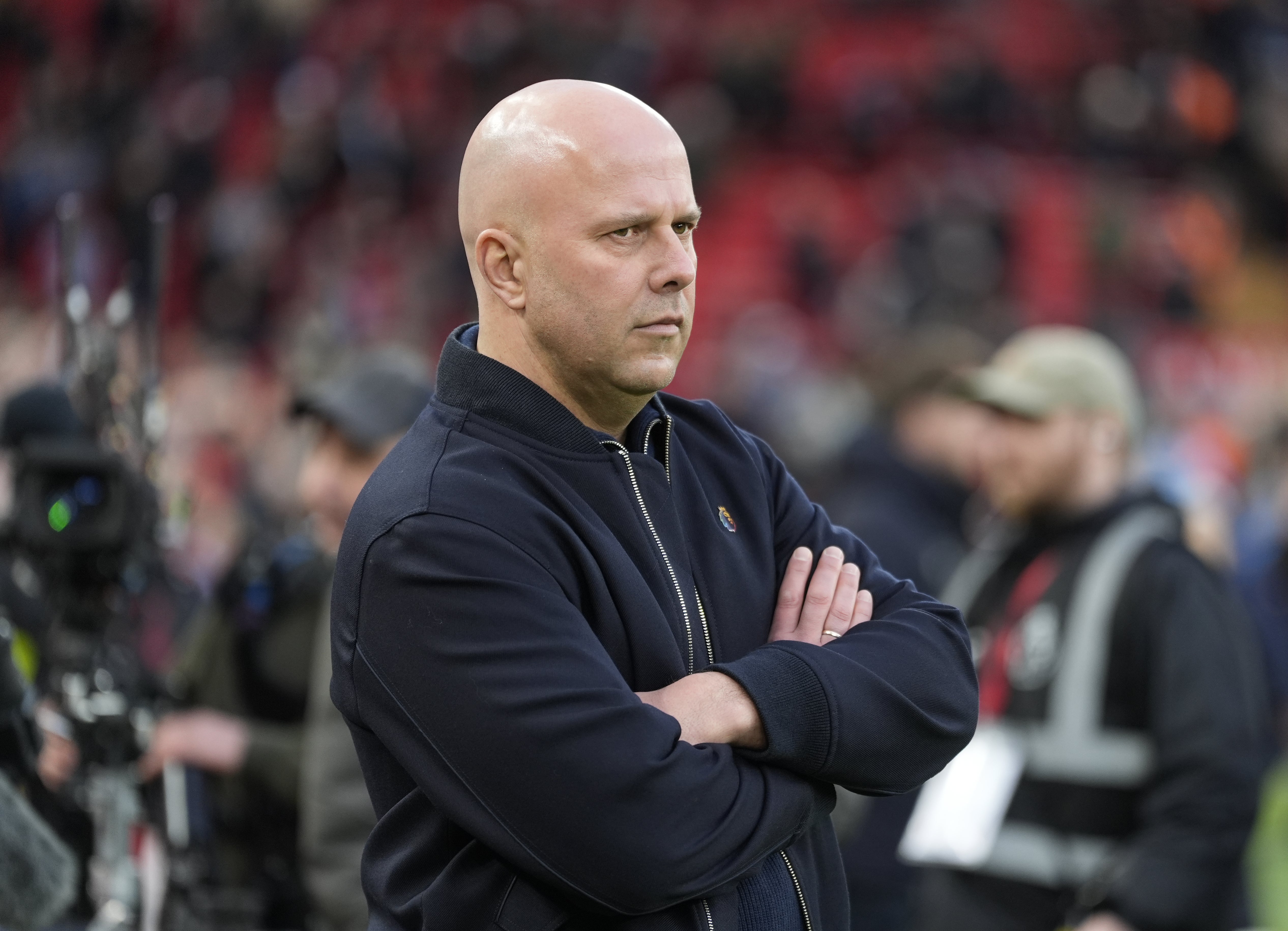 Liverpool manager Arne Slot faces an uphill battle to qualify for next season’s Champions League