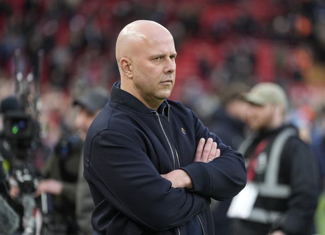 <p>Liverpool manager Arne Slot (Peter Byrne/PA)</p>