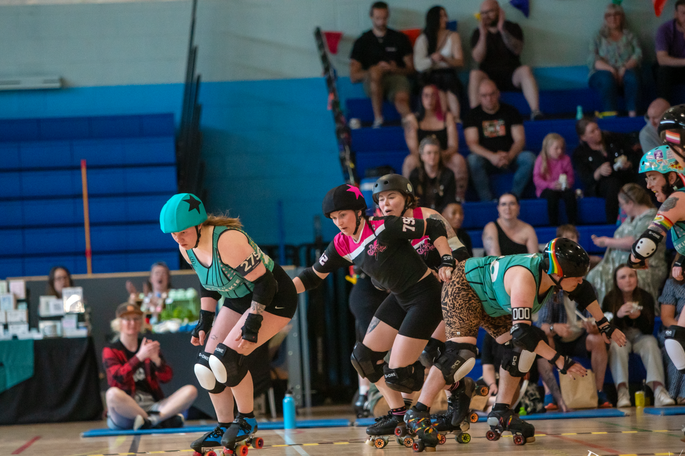 Auld Reekie Roller Derby is returning to play at Meadowbank Sports Centre for the first time in nearly a decade (Floraidh Clark/PA)