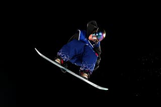 Mia Brookes lolos ke final snowboarding putri Big Air di tempat ketiga (David Davies/PA)
