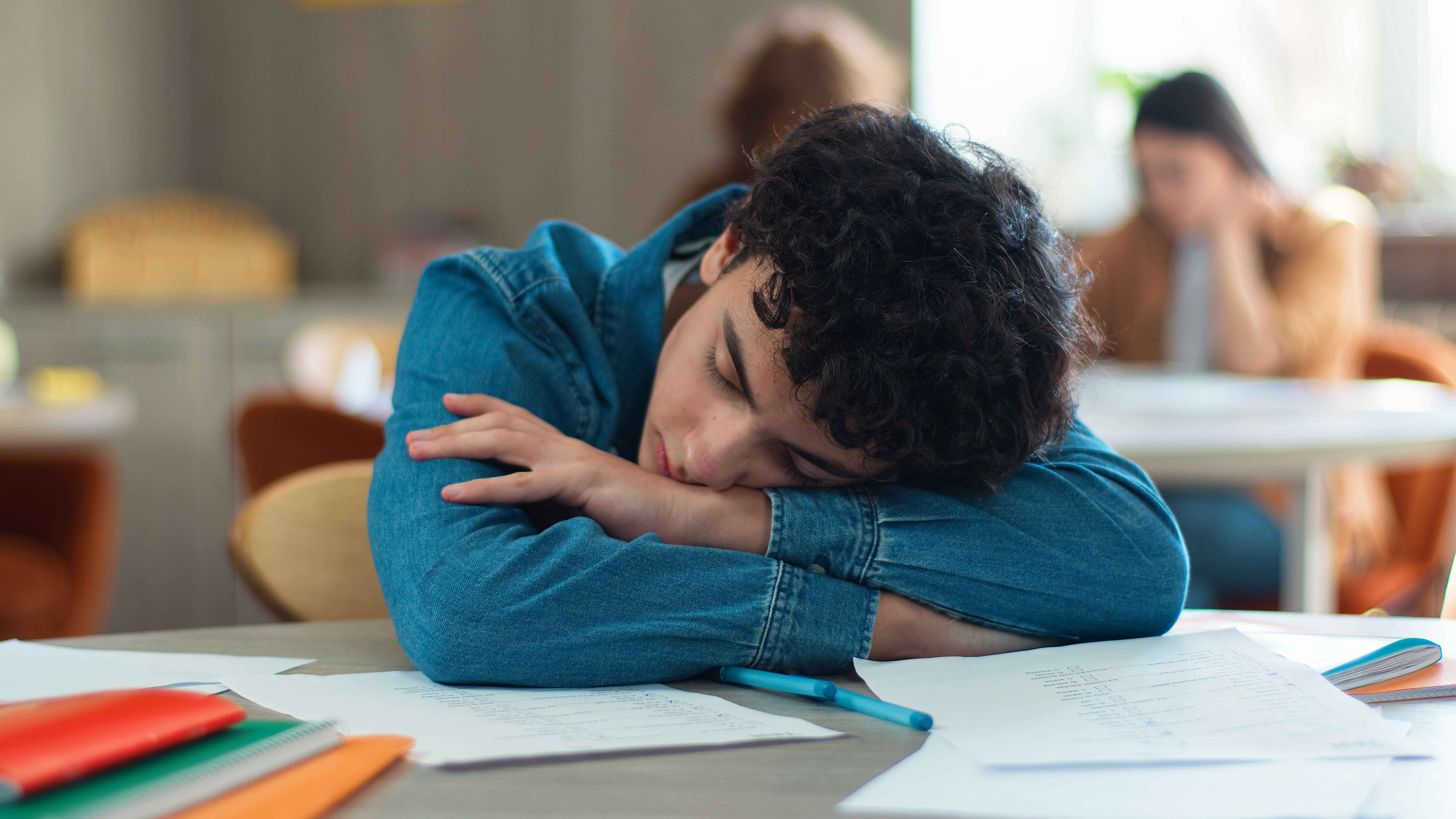Tiredness and difficulty concentrating at school could be a sign of someone not getting the nutrition they need
