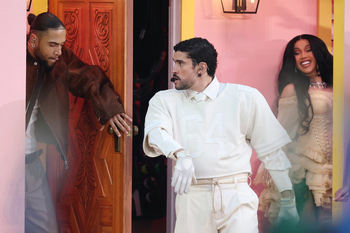 Bad Bunny Super Bowl halftime: Full list of songs and celebrity appearances Bad Bunny Super Bowl halftime: Full list of songs and celebrity appearances