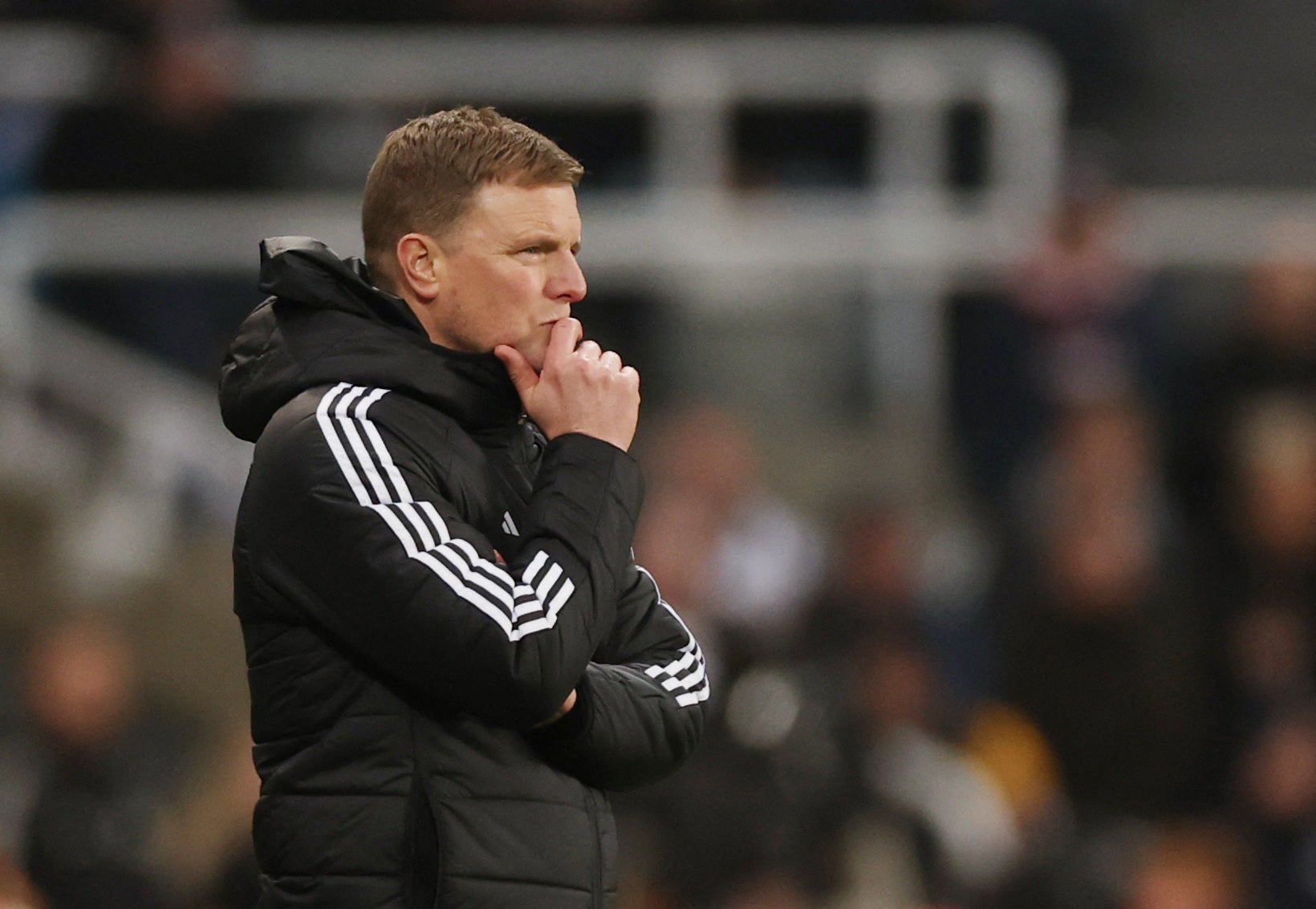 <p>Newcastle manager Eddie Howe</p>