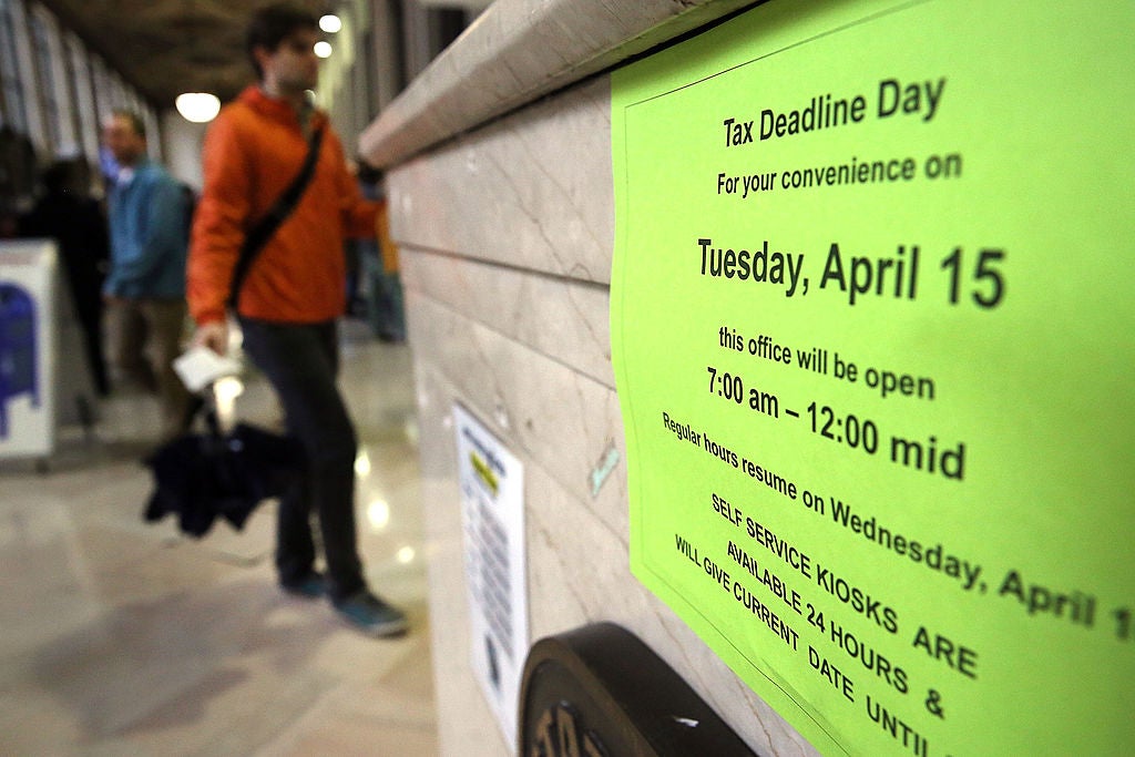 Taxpayers have until April 15 to file their tax returns but can request a six-month extension