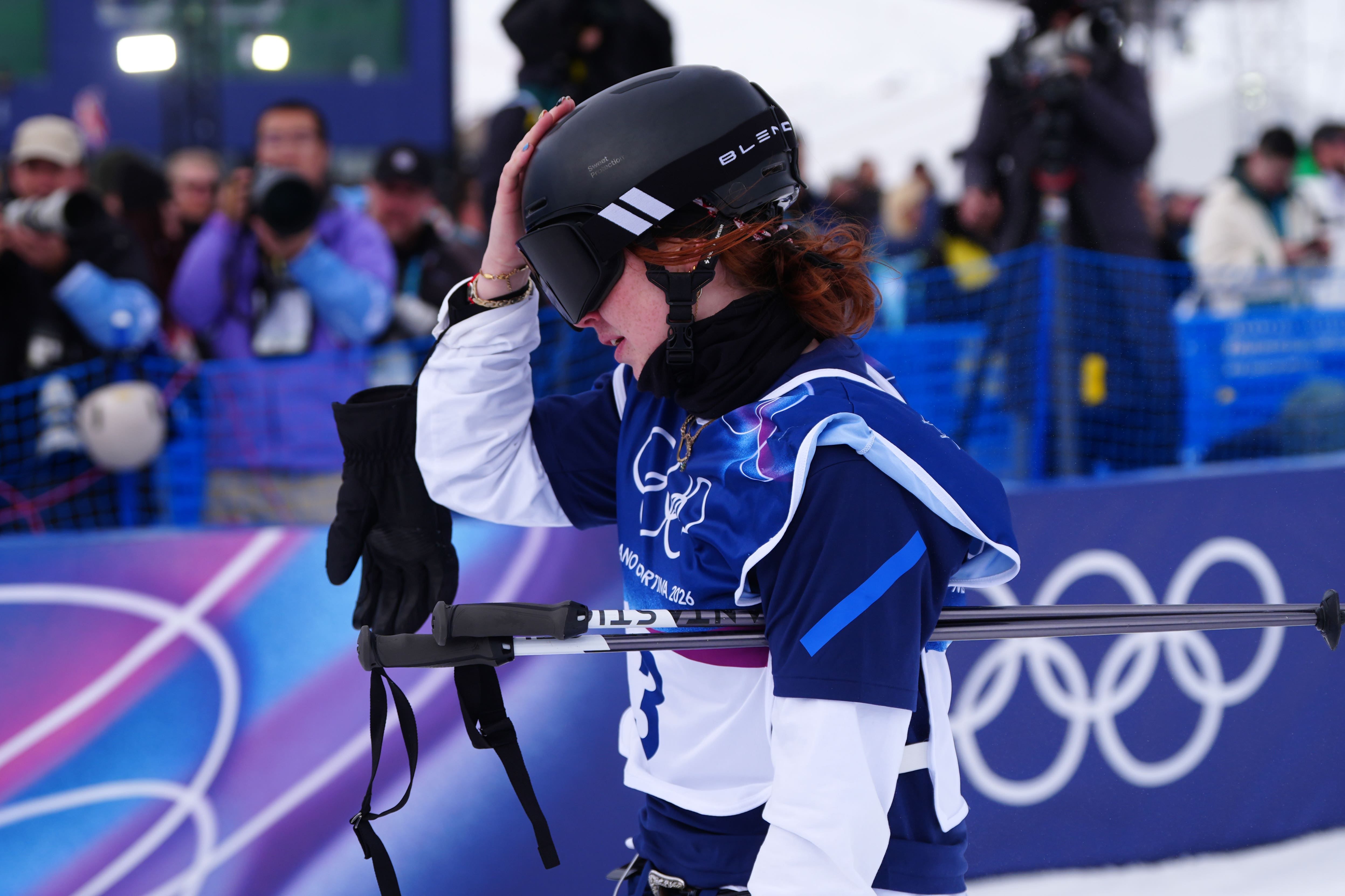 <p>Great Britain’s Kirsty Muir just missed out on bronze </p>