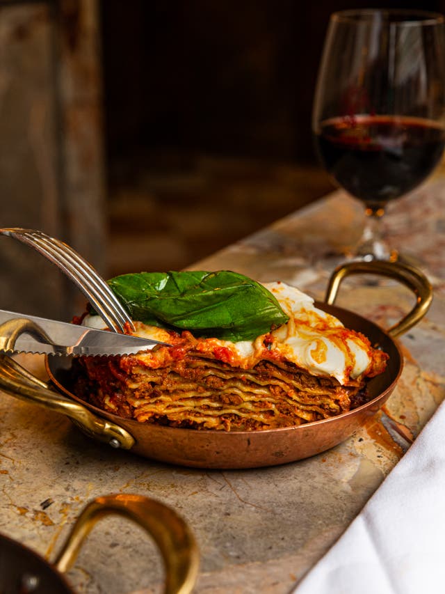 <p>Big Mamma’s legendary 10-layer lasagne is engineered for maximum impact</p>