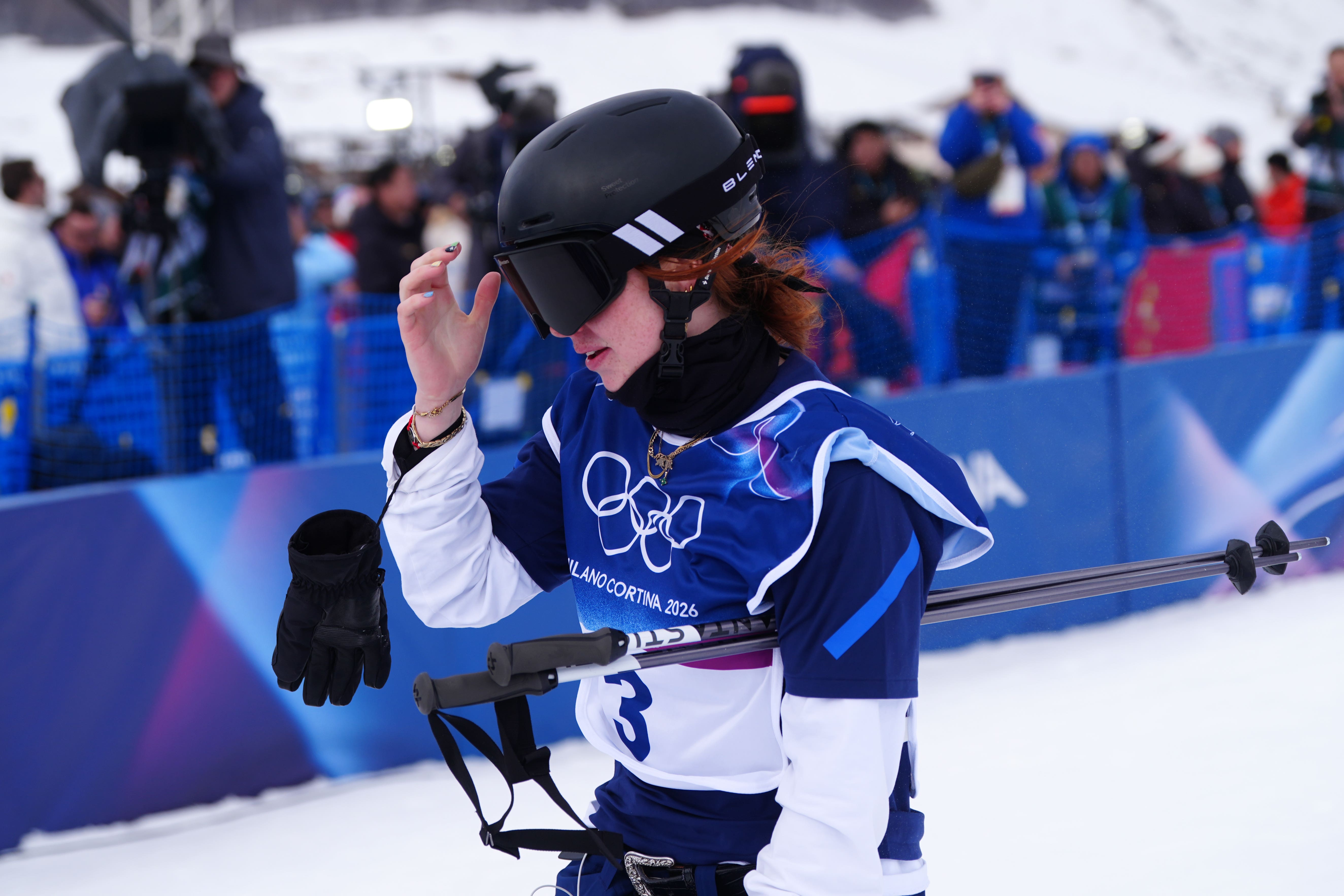 Kirsty Muir was disappointed to miss out on a medal in Livigno (David Davies/PA)