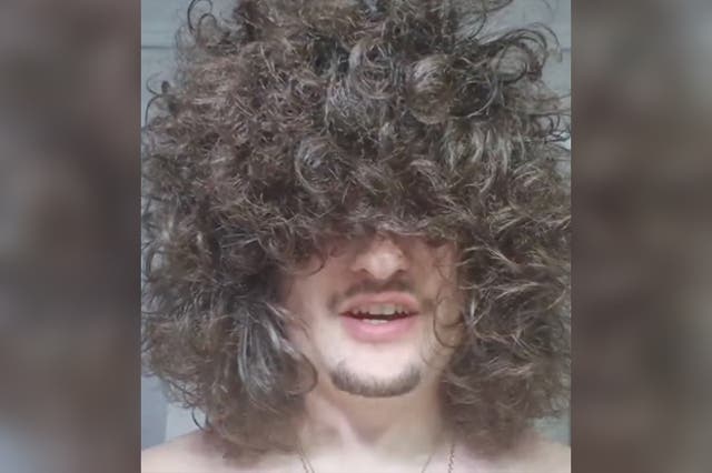 <p>Frank Ilett has not cut his hair since October 2024</p>