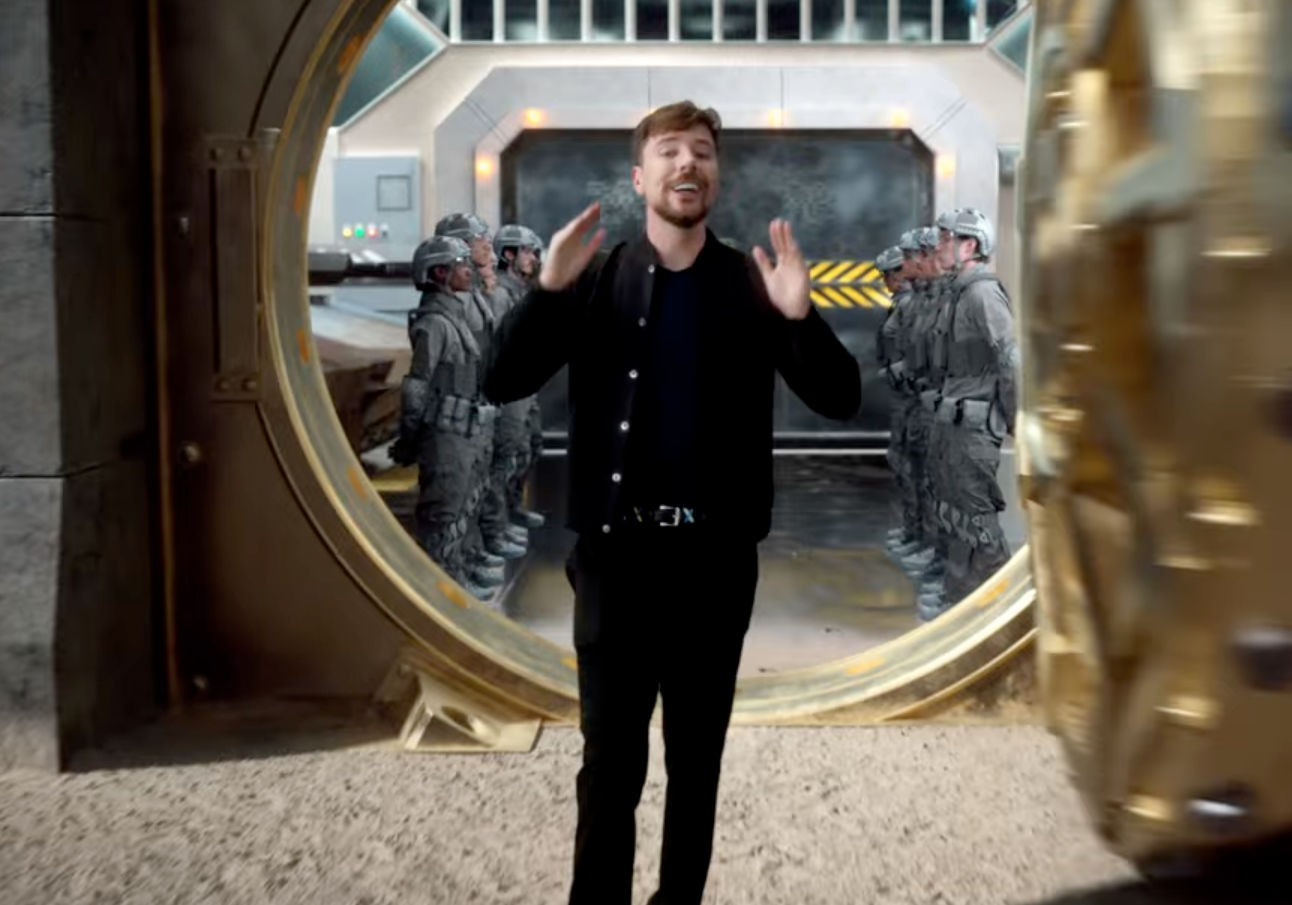 MrBeast announced the 'Million Dollar Puzzle' in his Super Bowl ad with Salesforce