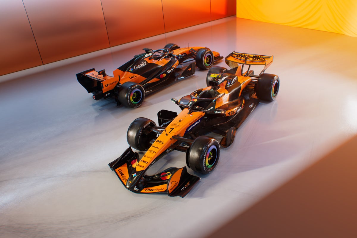 First pictures of McLaren 2026 F1 car livery revealed ahead of Lando Norris title defence