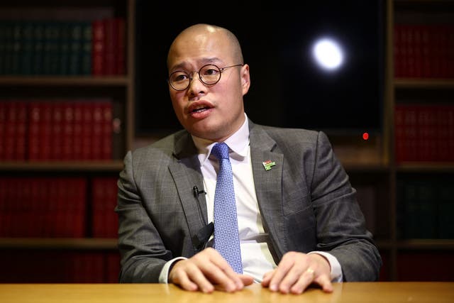 <p>Sebastien Lai told <em>The Independent</em> he was ‘incredibly proud’ of his father for sticking to his principles</p>