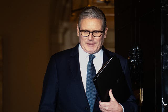 <p>Sir Keir Starmer told Labour MPs he had ‘won every fight I’ve ever been in’ as he faced calls to resign. (James Manning/PA)</p>