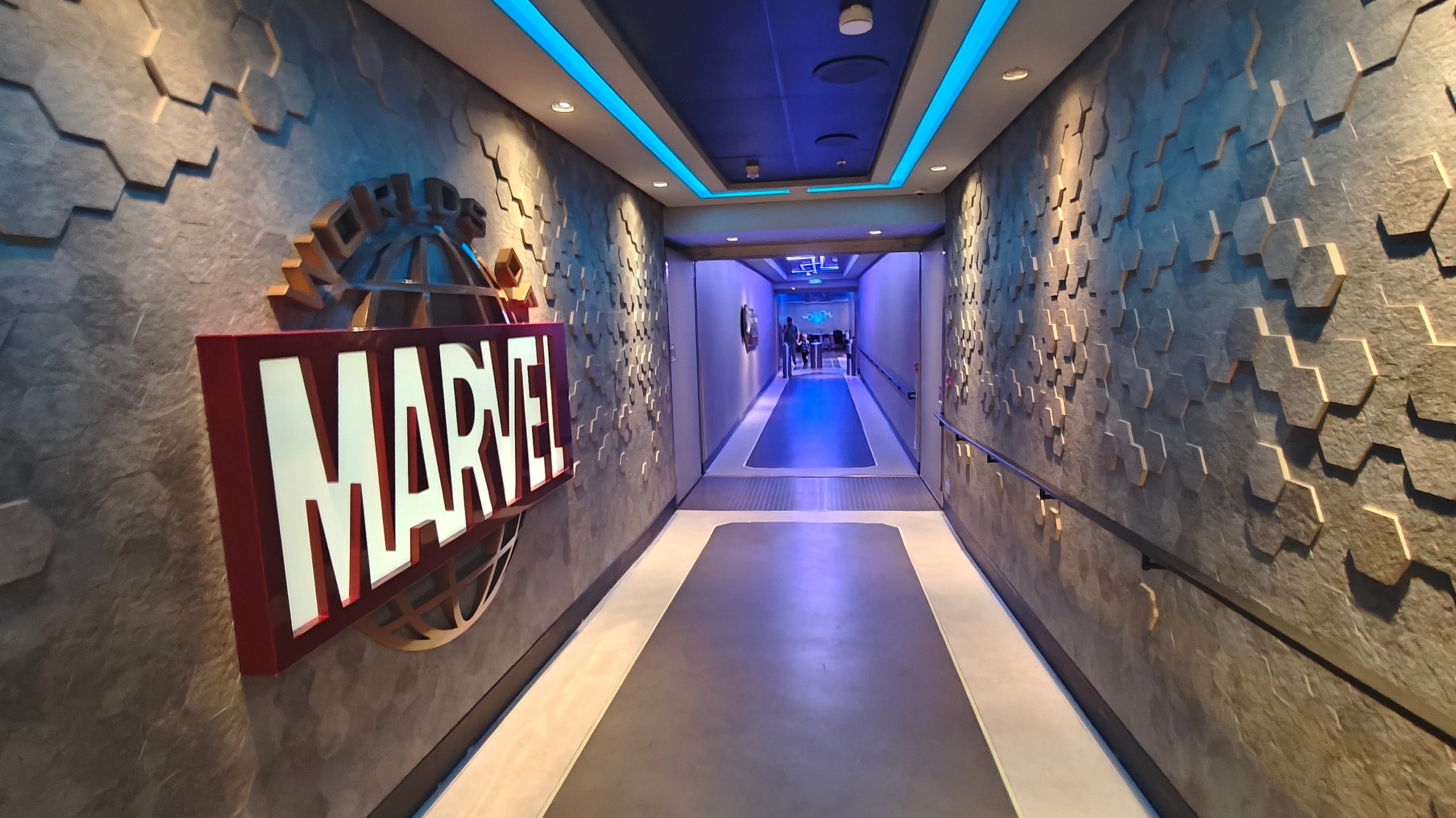 Dine with superheroes during a Marvel-themed dinner aboard Disney Wish