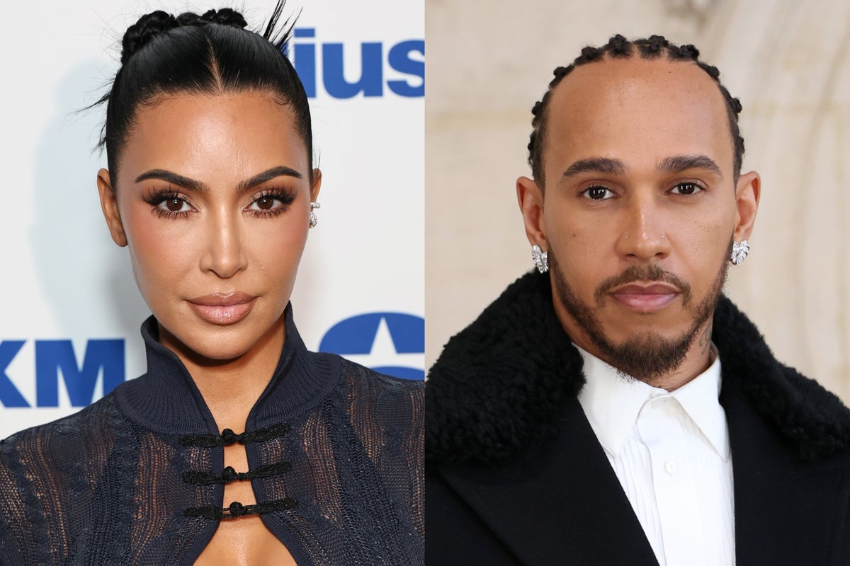 Kim Kardashian and Lewis Hamilton make first public outing as a pair at the Super Bowl amid romance rumors Kim Kardashian and Lewis Hamilton make first public outing as a pair at the Super Bowl amid romance rumors