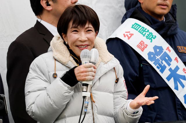 <p>Japan's prime minister and leader of the ruling Liberal Democratic Party (LDP), Sanae Takaichi</p>