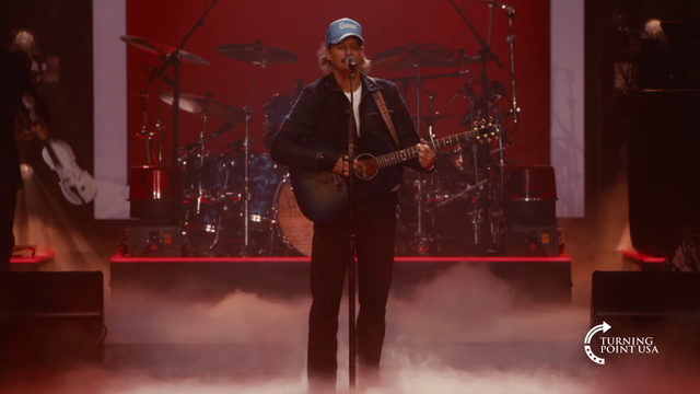 <p>Turning Point USA’s alternative concert to the Super Bowl halftime show featured known conservative artists such as Kid Rock</p>