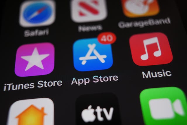 Apple said its app review function will be performed by a dedicated team working separately from its own apps and services teams (Yui Mok/PA)