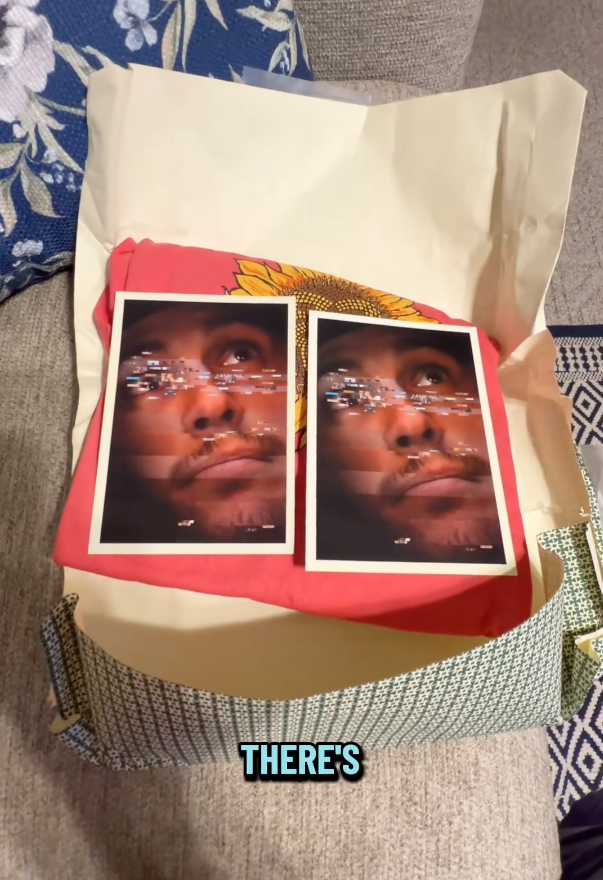 Jess also received an original, unworn crew shirt