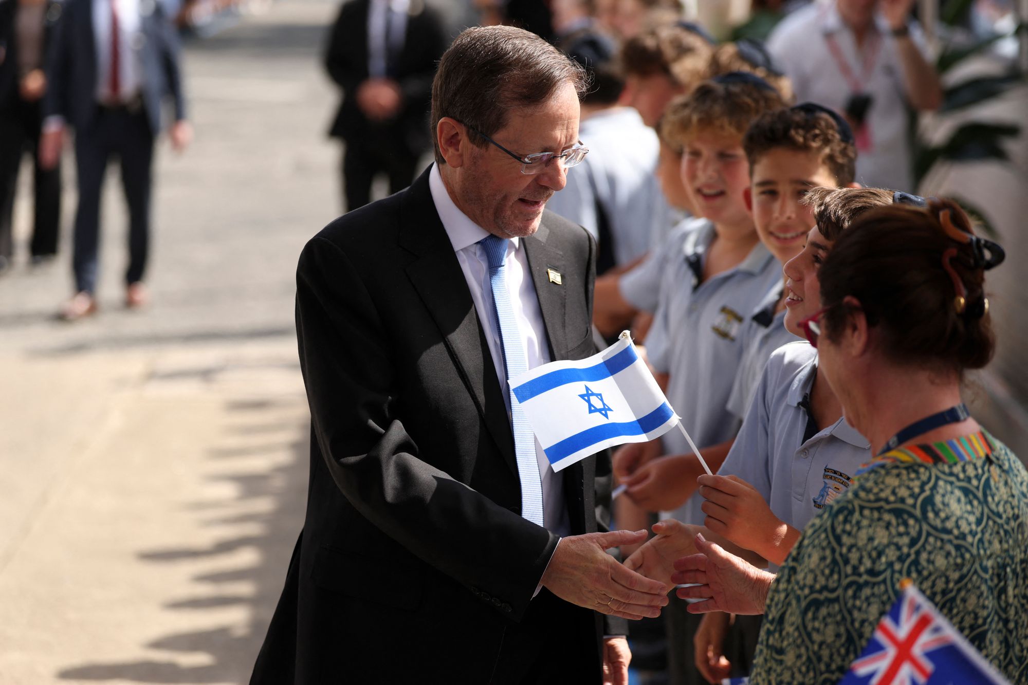 Isaac Herzog's tightly secured, four-day trip aims to console Australia's Jewish community after the December shooting at Sydney's Bondi Beach that killed 15 people at a Hanukkah festival
