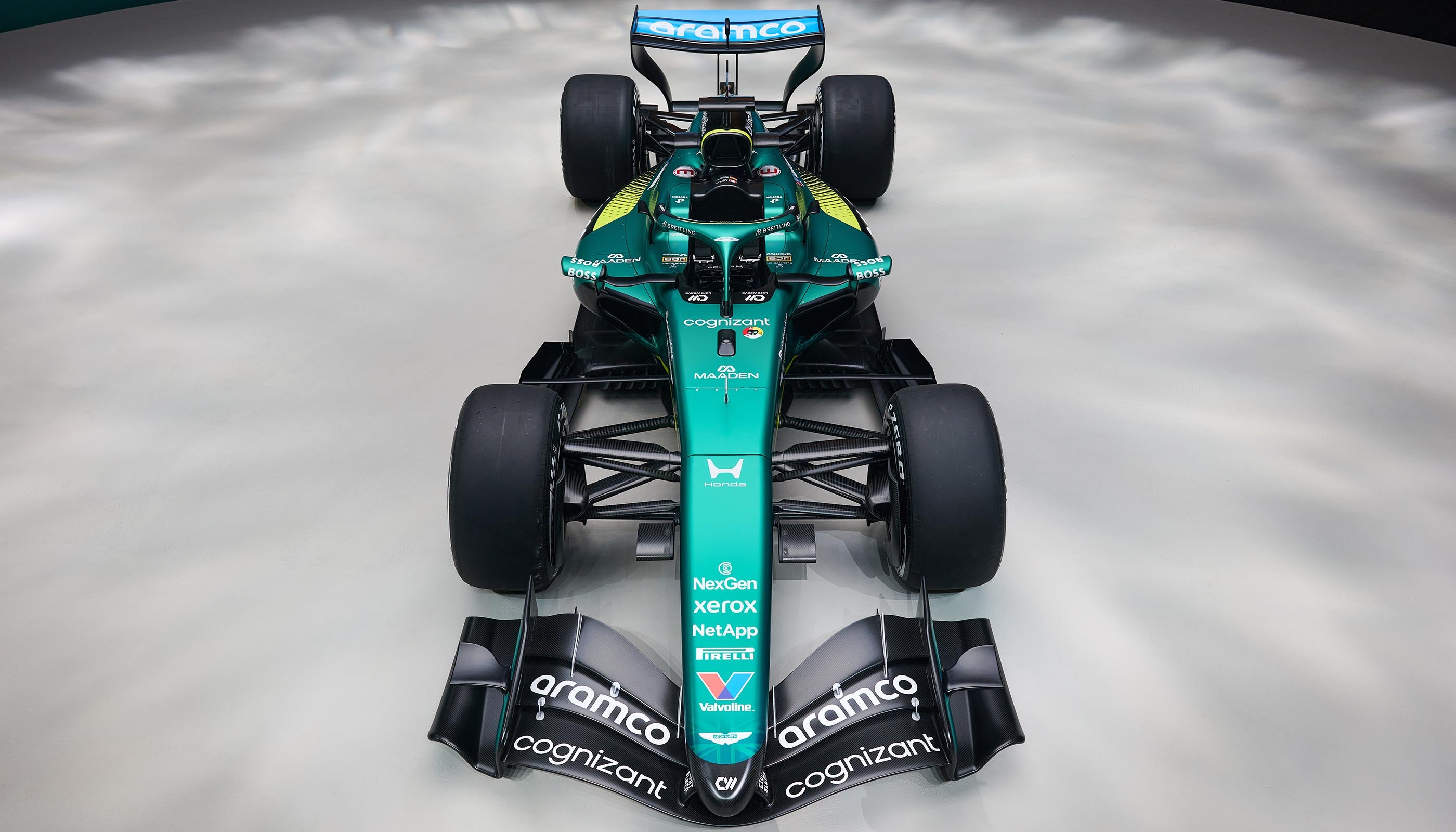 Aston Martin revealed their livery for the new F1 season