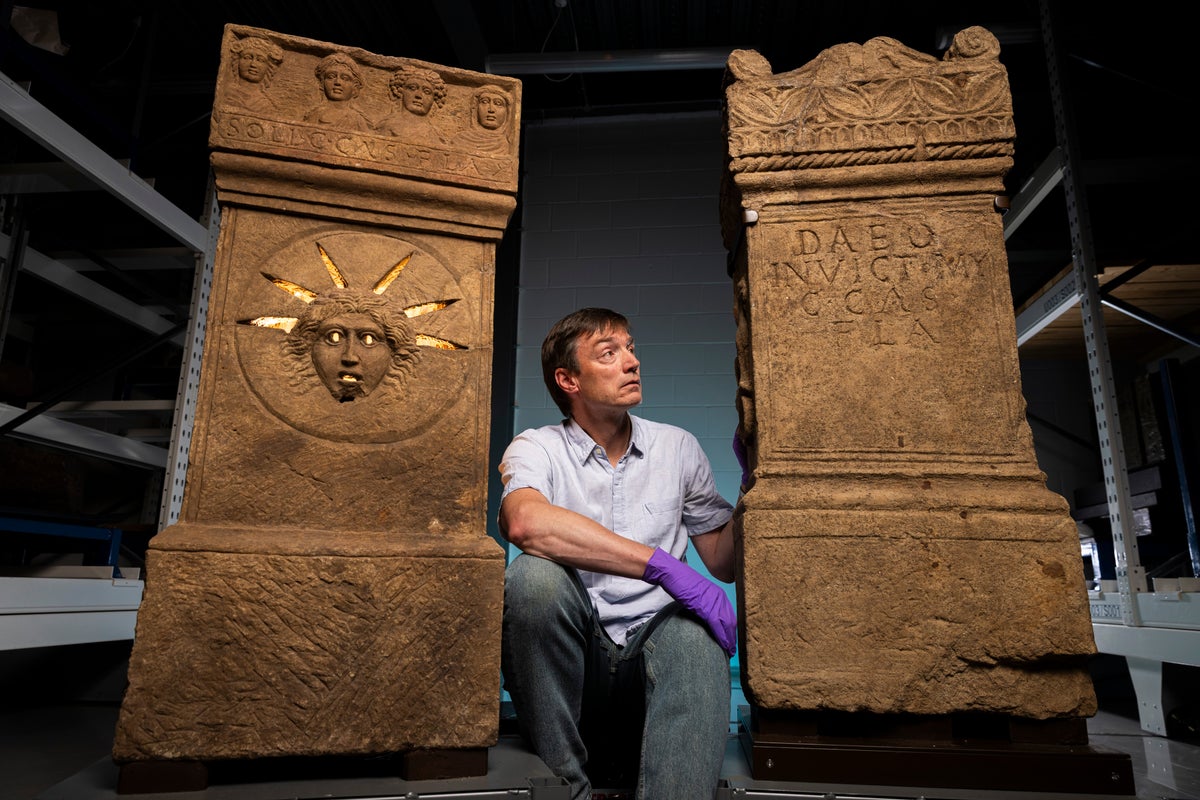 Roman altars unearthed near Edinburgh set for public debut