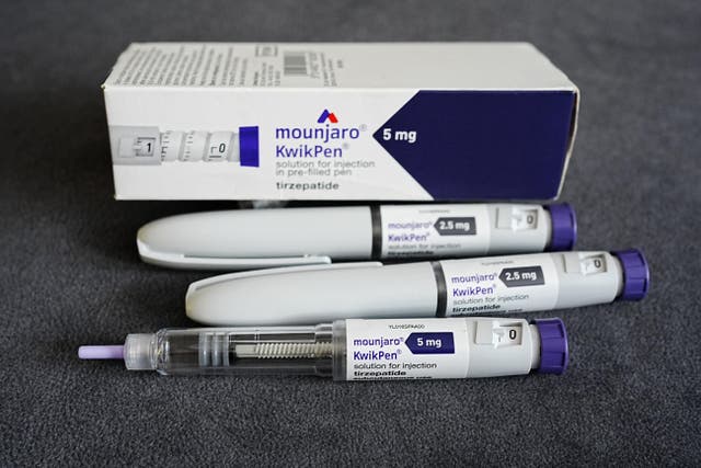 The now-banned posts used discount codes and referral links to advertise weight-loss injections, including Mounjaro (Peter Byrne/PA)