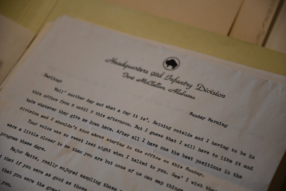 Love letters reveal how WWII soldier courted sweetheart during wartime