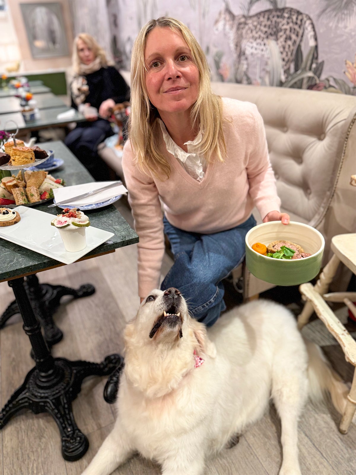 I knew exactly what my furry friend would want: the dish named ‘The Dog’s Bollocks’